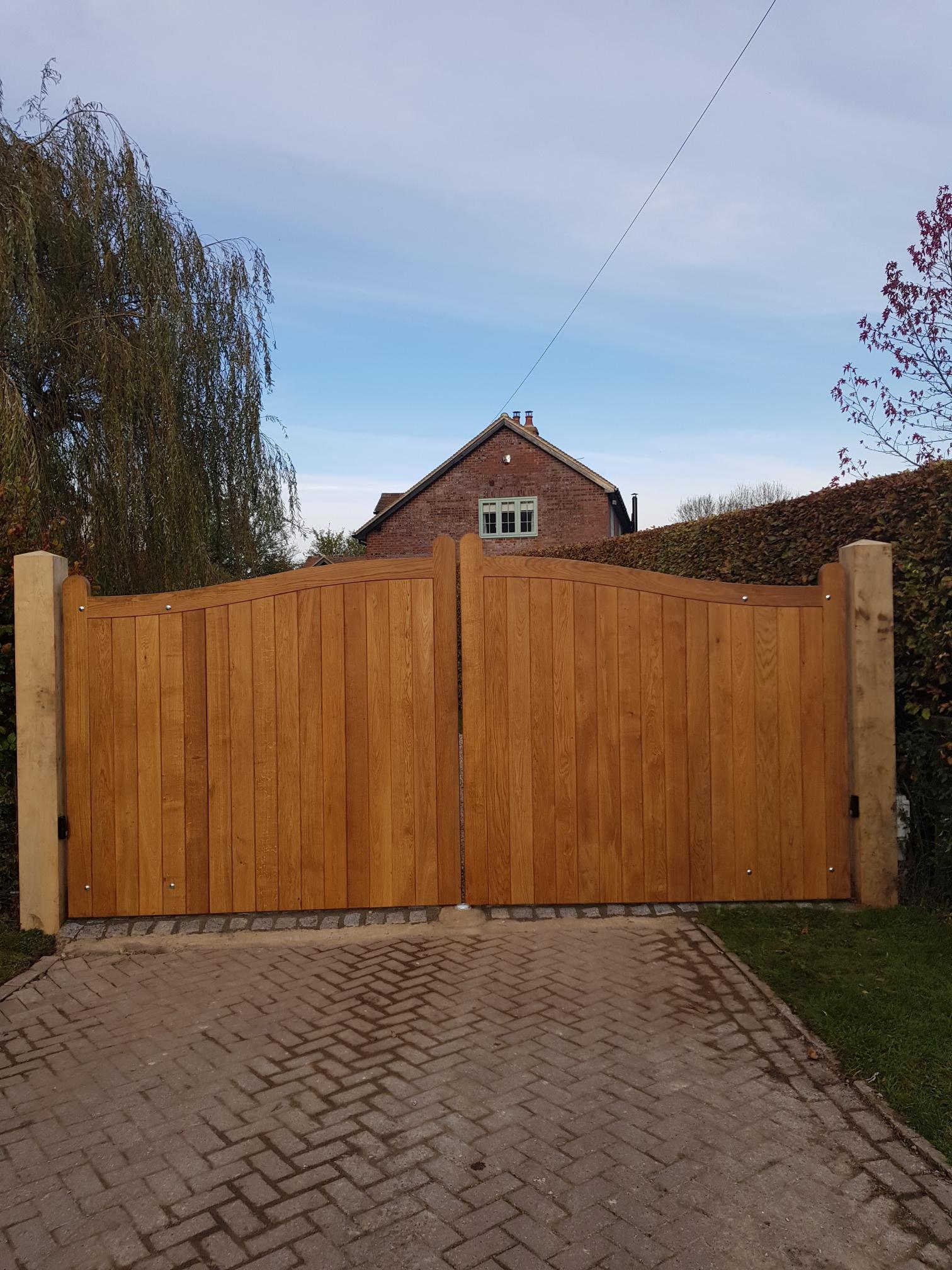 Automated gate installation